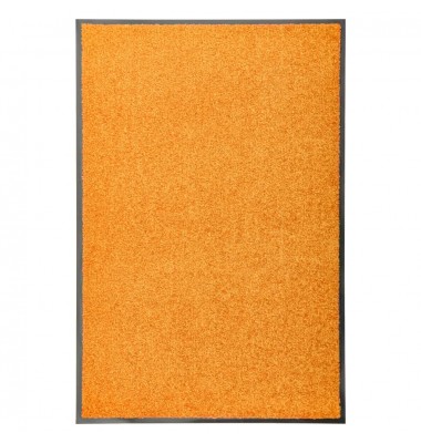  Durų kilimėlis, oranžinės spalvos, 60x90cm, plaunamas - Durų, virtuvės kilimai - 1