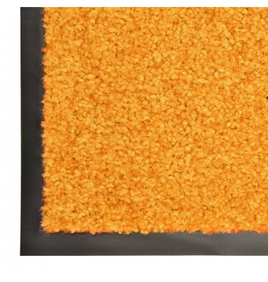  Durų kilimėlis, oranžinės spalvos, 60x90cm, plaunamas - Durų, virtuvės kilimai - 5