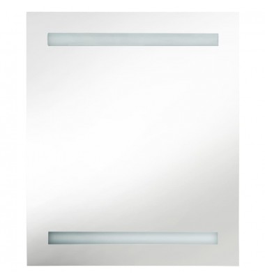  Veidrodinė vonios spintelė su LED, betono pilka, 50x14x60cm - Vonios spintelės, veidrodžiai - 4