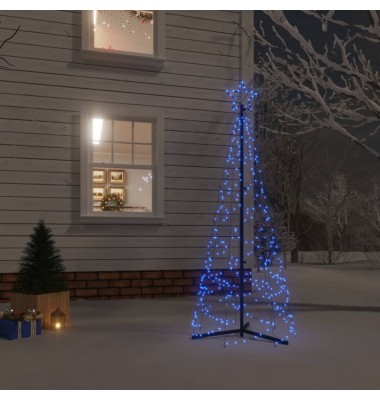  Kalėdų eglutė, 70x180cm, kūgio formos, 200 mėlynų LED - Kalėdinės eglutės - 1