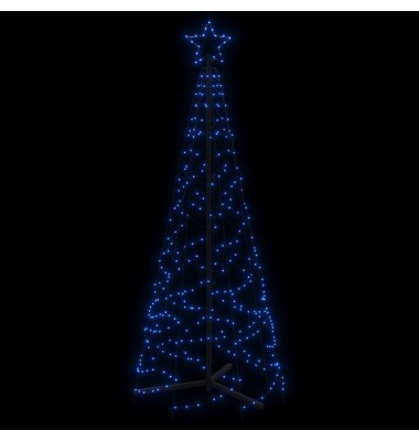  Kalėdų eglutė, 70x180cm, kūgio formos, 200 mėlynų LED - Kalėdinės eglutės - 4