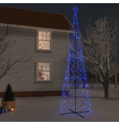  Kalėdų eglutė, 230x800cm, kūgio formos, 3000 mėlynų LED - Kalėdinės eglutės - 1