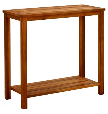  Konsolinis sodo staliukas, 80x35x75cm, akacijos masyvas - Lauko stalai, staliukai - 1