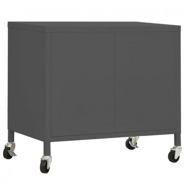  Sandėliavimo spintelė, antracito spalvos, 60x35x56cm, plienas - Biuro spintos, spintelės - 5