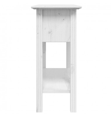  Konsolinis staliukas BODO, baltas, 90x34,5x73cm, pušies masyvas - Žurnaliniai staliukai - 5