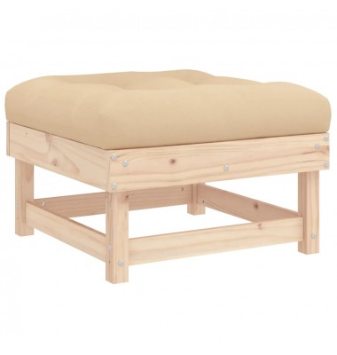  Sodo pakoja su pagalvėle, pušies medienos masyvas - Moduliniai lauko baldai - 2