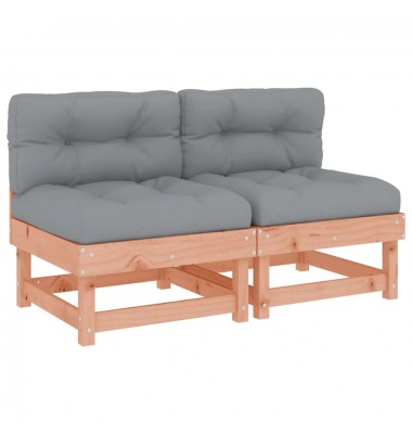  Vidurinės sofos dalys su pagalvėlėmis, 2vnt., douglas eglė - Moduliniai lauko baldai - 2