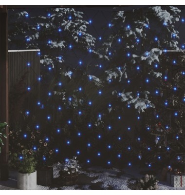  Kalėdinių lempučių tinklas, 4x4m, 544 mėlynos LED - Kalėdinis apšvietimas - 1