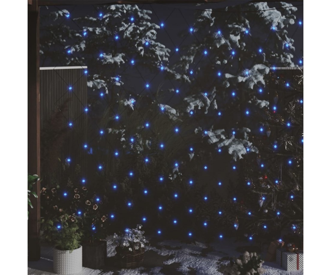 Kalėdinių lempučių tinklas, 4x4m, 544 mėlynos LED - Kalėdinis apšvietimas - 1 Kalėdinių lempučių tinklas, 4x4m, 544 mėlynos LED - Kalėdinis apšvietimas - 1