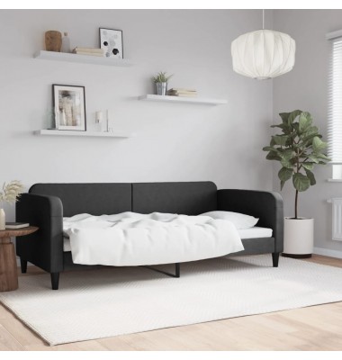  Sofa, juodos spalvos, 90x200cm, audinys - Lovos - 1