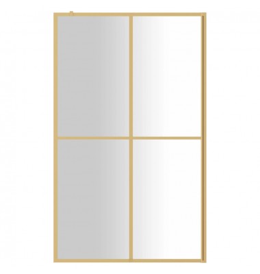  Dušo sienelė su skaidriu ESG stiklu, auksinė, 118x195cm - Dušo sienelės - 3