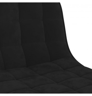  Baro taburetės, 2vnt., juodos spalvos, aksomas - Baro kėdės - 8