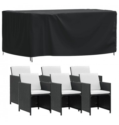  Sodo baldų uždangalas, juodas, 172x113x73cm, atsparus vandeniui - Baldų uždangalai, priedai - 2