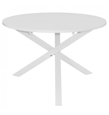  Valgomojo stalas, baltas, 120x75cm, MDF - Stalai - 2