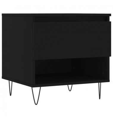  Kavos staliukas, juodos spalvos, 50x46x50cm, apdirbta mediena - Kavos staliukai - 2