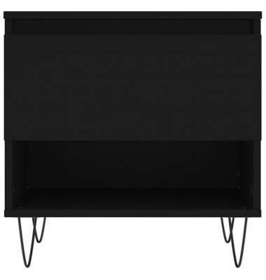  Kavos staliukas, juodos spalvos, 50x46x50cm, apdirbta mediena - Kavos staliukai - 5