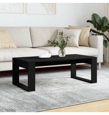  Kavos staliukas, juodos spalvos, 102x50x35cm, apdirbta mediena - Kavos staliukai - 1
