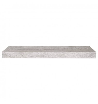  Pakabinama sieninė lentyna, betono pilka, 60x23,5x3,8cm, MDF - Pakabinamos lentynos, spintelės - 4