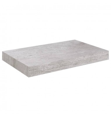  Pakabinama sieninė lentyna, betono pilka, 23x23,5x3,8cm, MDF - Pakabinamos lentynos, spintelės - 2