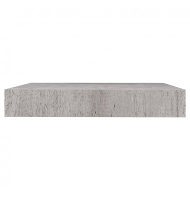  Pakabinama sieninė lentyna, betono pilka, 23x23,5x3,8cm, MDF - Pakabinamos lentynos, spintelės - 5
