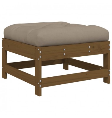  Sodo pakoja su pagalvėle, medaus ruda, pušies medienos masyvas - Moduliniai lauko baldai - 2