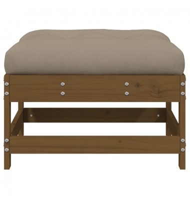  Sodo pakoja su pagalvėle, medaus ruda, pušies medienos masyvas - Moduliniai lauko baldai - 3
