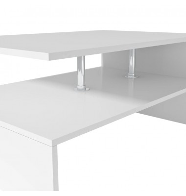  Kavos staliukas, med. drožlių plokštės, 90x59x42cm, baltos sp. - Kavos staliukai - 4