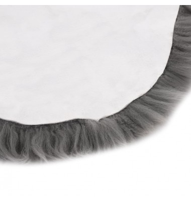  Avies kailio kilimėlis, šviesiai pilkos spalvos, 60x180 cm - Kilimai - 3
