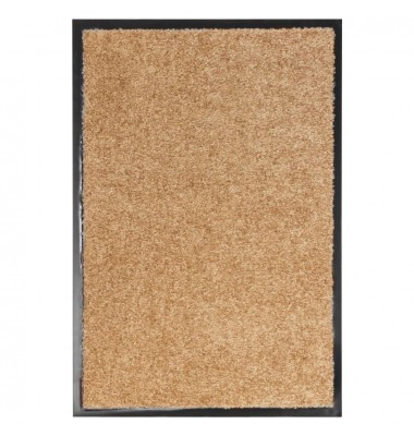  Durų kilimėlis, kreminės spalvos, 40x60cm, plaunamas - Durų, virtuvės kilimai - 1