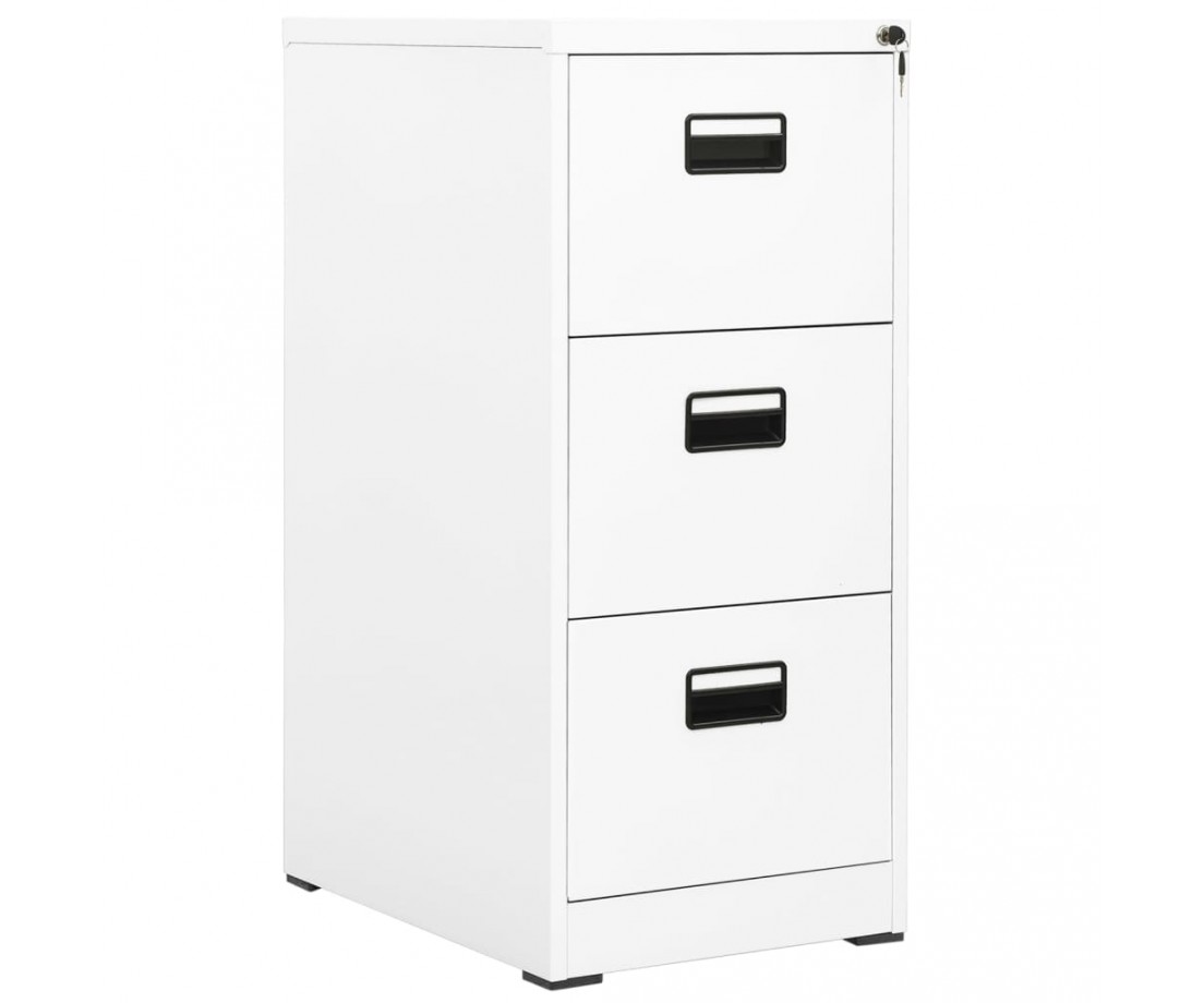 Spintelė dokumentams, baltos spalvos, 46x62x102,5cm, plienas - Dokumentų spintos - 1 Spintelė dokumentams, baltos spalvos, 46x62x102,5cm, plienas - Dokumentų spintos - 1