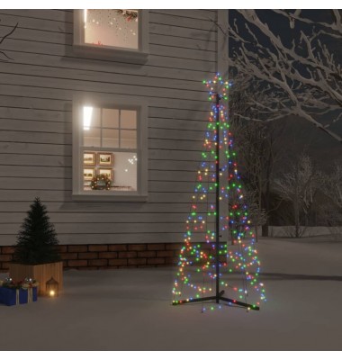  Kalėdų eglutė, 70x180cm, kūgio formos, 200 spalvotų LED - Kalėdinės eglutės - 1