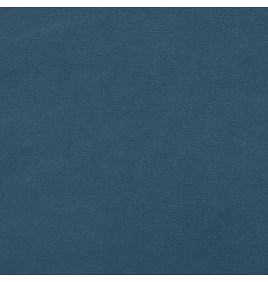  Lova su spyruoklėmis ir čiužiniu, mėlyna,90x200 cm, aksomas - Lovos - 9