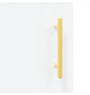  Sieninė spintelė, balta, 60x31x70cm, apdirbta mediena - Biuro spintos, spintelės - 10