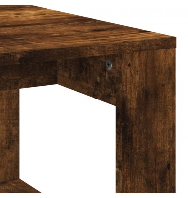 Kavos staliukas, dūminio ąžuolo, 102x50x35cm, apdirbta mediena - Kavos staliukai - 7