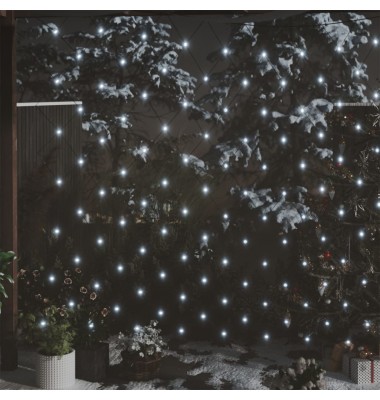  Kalėdinių lempučių tinklas, 4x4m, 544 šaltos baltos LED - Kalėdinis apšvietimas - 1