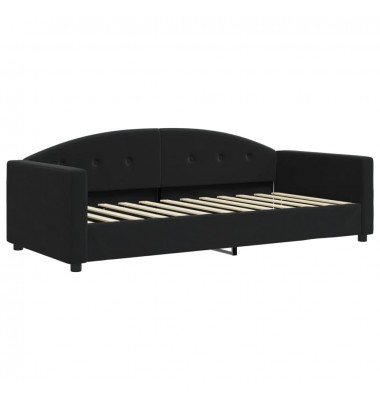  Sofa, juodos spalvos, 90x200cm, aksomas - Lovos - 2