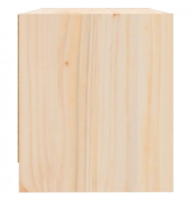 Naktinė spintelė, 40x31x35,5cm, pušies medienos masyvas - Naktinės spintelės - 7