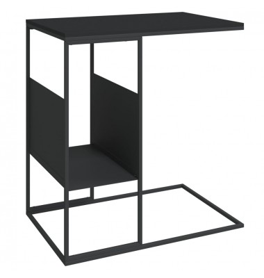  Staliukas, juodas, 55x36x59,5cm, apdirbta mediena - Kavos staliukai - 2