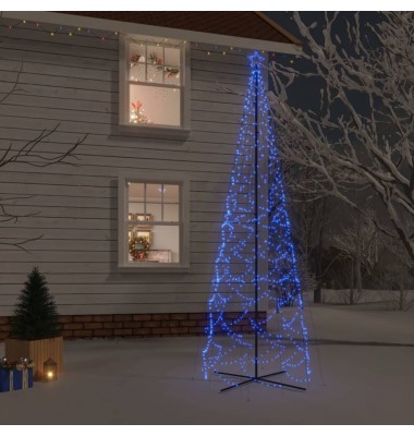  Kalėdų eglutė, 160x500cm, kūgio formos, 1400 mėlynų LED - Kalėdinės eglutės - 1