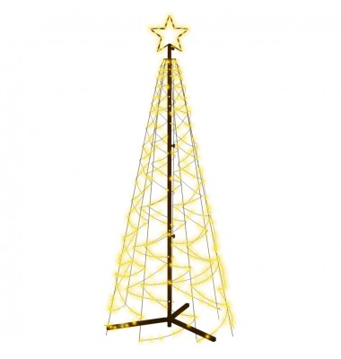  Kalėdų eglutė, 70x180cm, kūgio formos, 200 šiltų baltų LED - Kalėdinės eglutės - 2