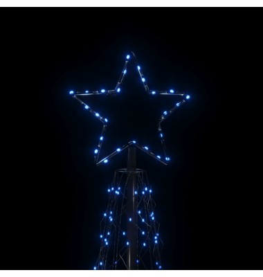  Kalėdų eglutė, 100x300cm, kūgio formos, 500 mėlynų LED - Kalėdinės eglutės - 5
