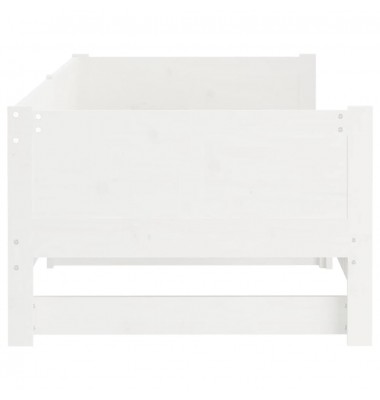  Ištraukiama lova, balta, 2x(80x200)cm, pušies medienos masyvas - Lovos - 10