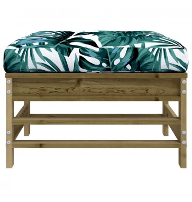  Sodo pakoja su pagalvėle, impregnuota pušies mediena - Moduliniai lauko baldai - 4