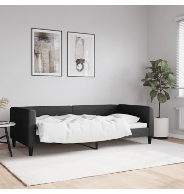  Sofa, juodos spalvos, 90x200cm, audinys - Lovos - 1