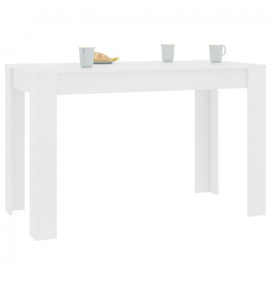  Valgomojo stalas, baltos spalvos, 120x60x76cm, MDP - Stalai - 3