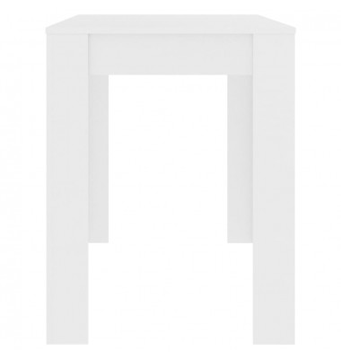  Valgomojo stalas, baltos spalvos, 120x60x76cm, MDP - Stalai - 5