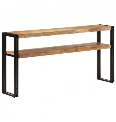  Konsolinis staliukas, 150x30x75cm, akacijos medienos masyvas - Žurnaliniai staliukai - 1