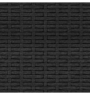  Sodo komplektas su pagalvėlėmis, 2 dalių, juodas, poliratanas - Lauko baldų komplektai - 10