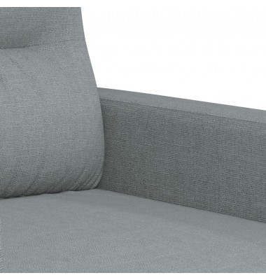  Dvivietė sofa, šviesiai pilkos spalvos, 140cm, audinys - Sofos, sofos-lovos - 6