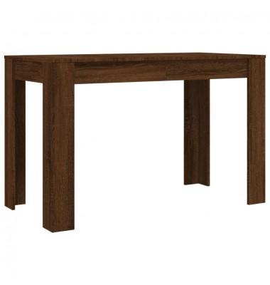  Valgomojo stalas, rudas ąžuolo, 120x60x76cm, apdirbta mediena - Stalai - 2